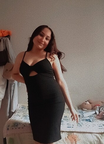 Askılı ayarlanabilir elbise - Görsel 2