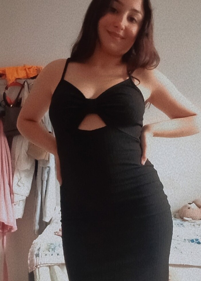 Askılı ayarlanabilir elbise - Görsel 4