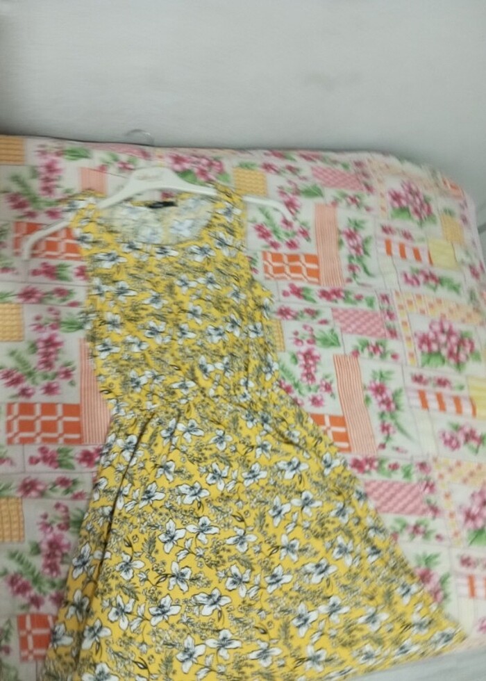 Çiçekli yazlık elbise  - Görsel 3