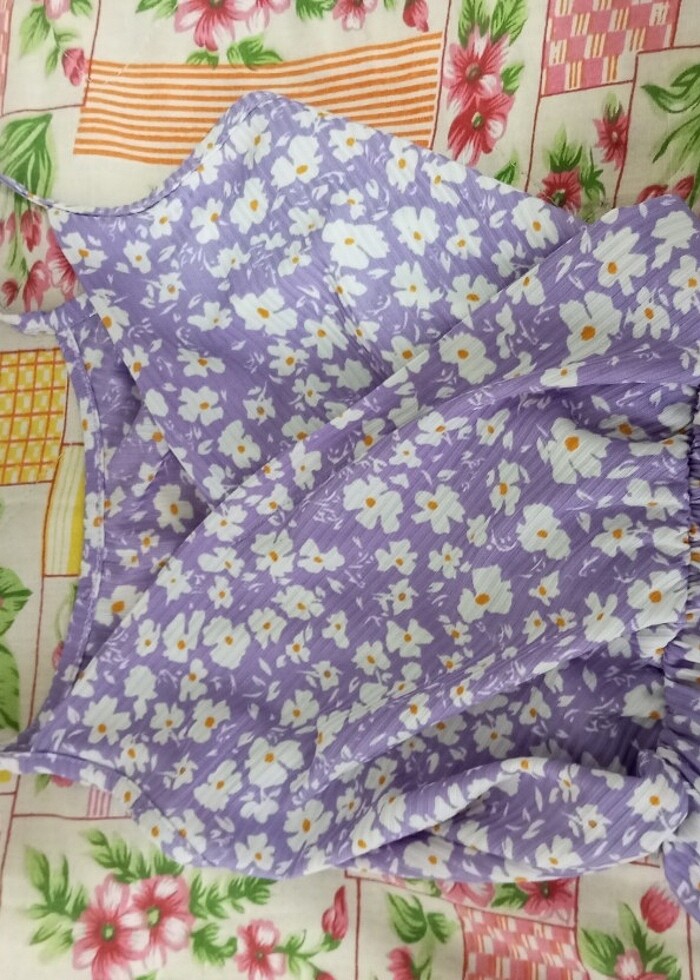 Yazlık çiçekli elbise  - Görsel 3