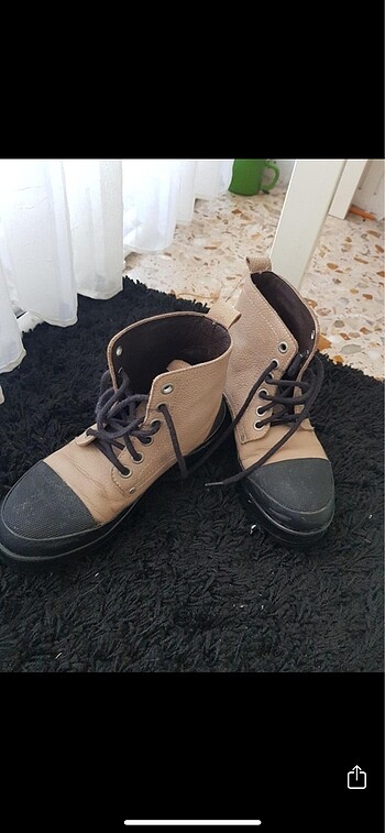 37 Beden camel Renk Orijinal buffalo sold out bot