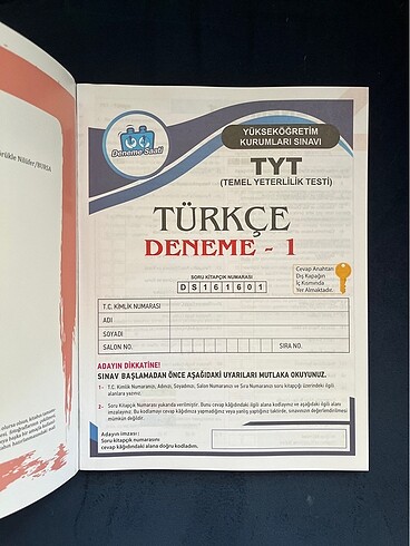  12li tyt türkçe denemeleri