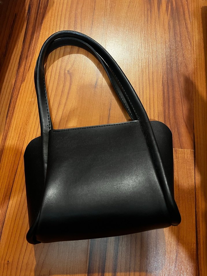 Siyah Deri Kadın Çanta - Görsel 2