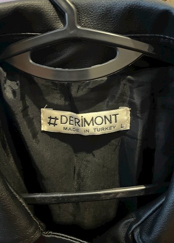 Siyah Deri Biker Ceket - Görsel 7