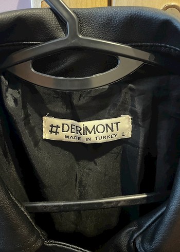 Siyah Deri Biker Ceket - Görsel 3