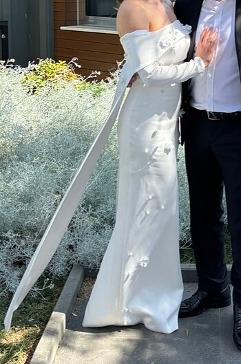 s Beden beyaz Renk Nikah Elbisesi