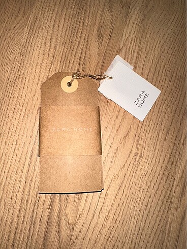 Zara home not kağıdı