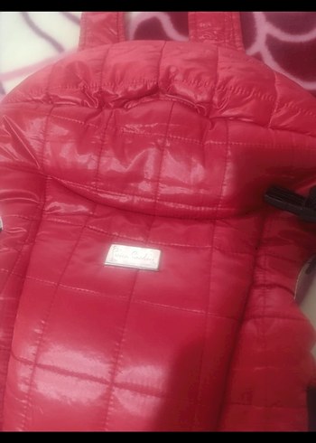 Kırmızı Bebek Taşıyıcı - Görsel 3