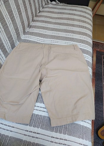 Mavi Jeans Bej Düğmeli Pamuklu Erkek şort