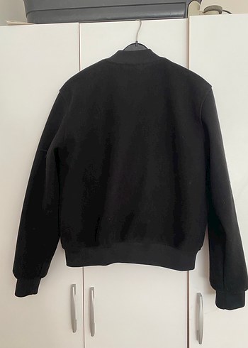 Diğer Siyah Düğmeli Kadın Street Wear Ceket
