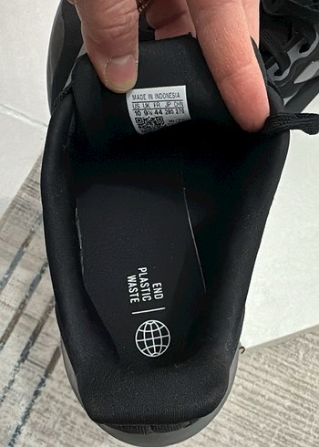 Siyah Bağcıklı Erkek Spor Ayakkabısı - Görsel 4