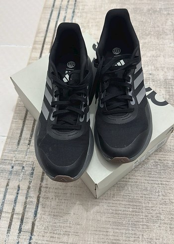 Siyah Bağcıklı Erkek Spor Ayakkabısı - Görsel 2