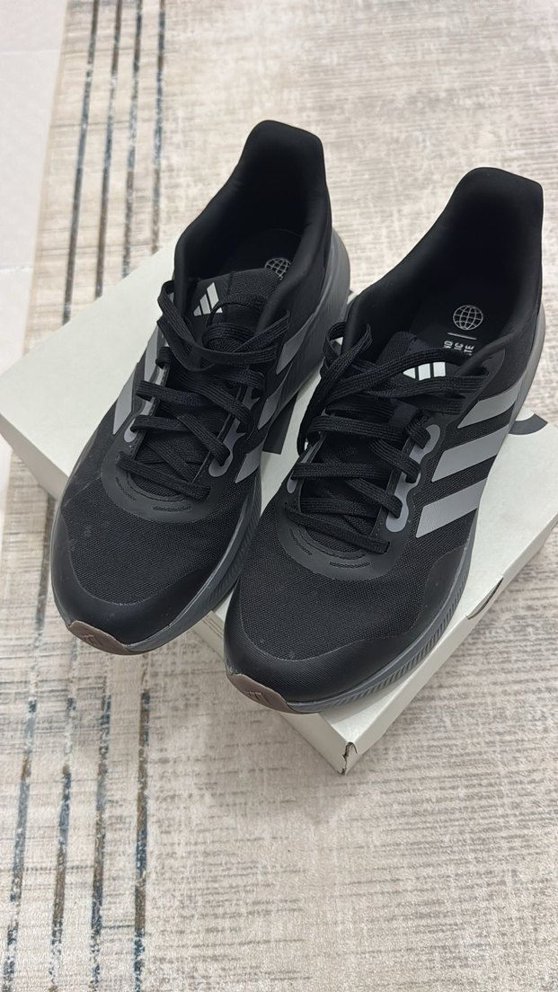 Siyah Bağcıklı Erkek Spor Ayakkabısı - Görsel 3