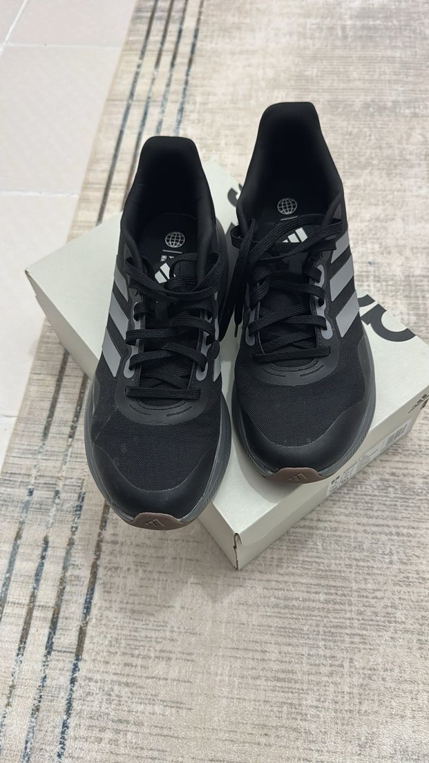 Siyah Bağcıklı Erkek Spor Ayakkabısı - Görsel 2