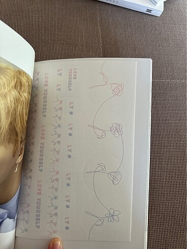  Beden Renk Love yourself bts album