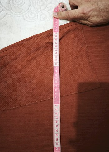 Bohem Tarz Kahverengi Uzun Süet Etek - Görsel 4