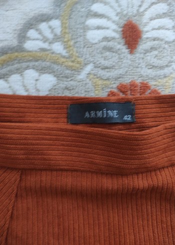 Bohem Tarz Kahverengi Uzun Süet Etek - Görsel 2