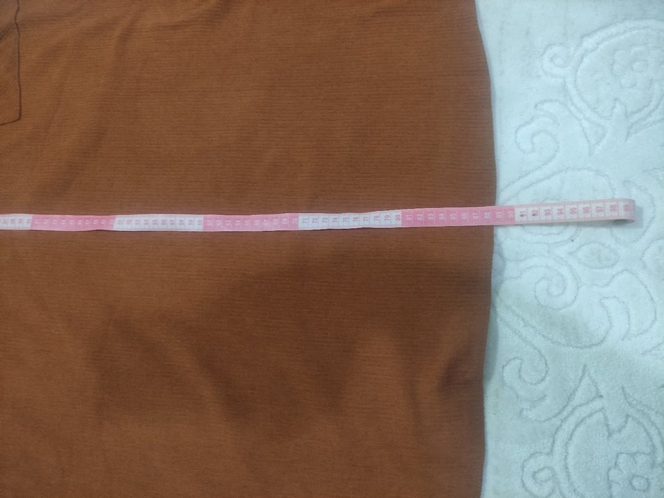 Bohem Tarz Kahverengi Uzun Süet Etek - Görsel 5