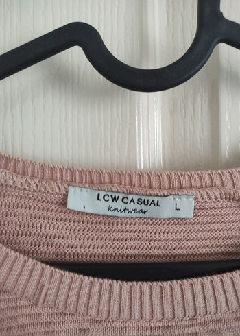 Bej Kadın Triko Uzun Kollu Kazak - Görsel 2