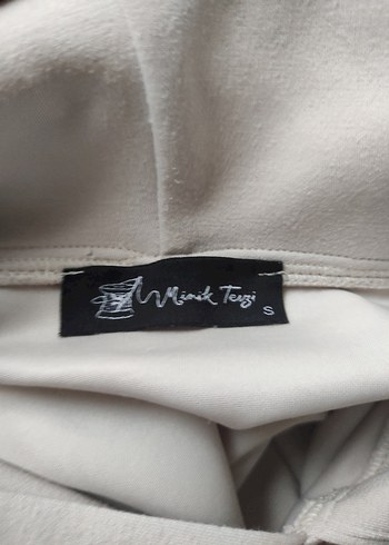 Gri Kadın Midi Sweatshirt Uzun Kollu - Görsel 3