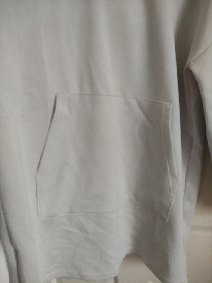 Gri Kadın Midi Sweatshirt Uzun Kollu - Görsel 2