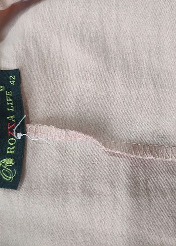 Pembe Düğmeli Uzun tunik - Görsel 4