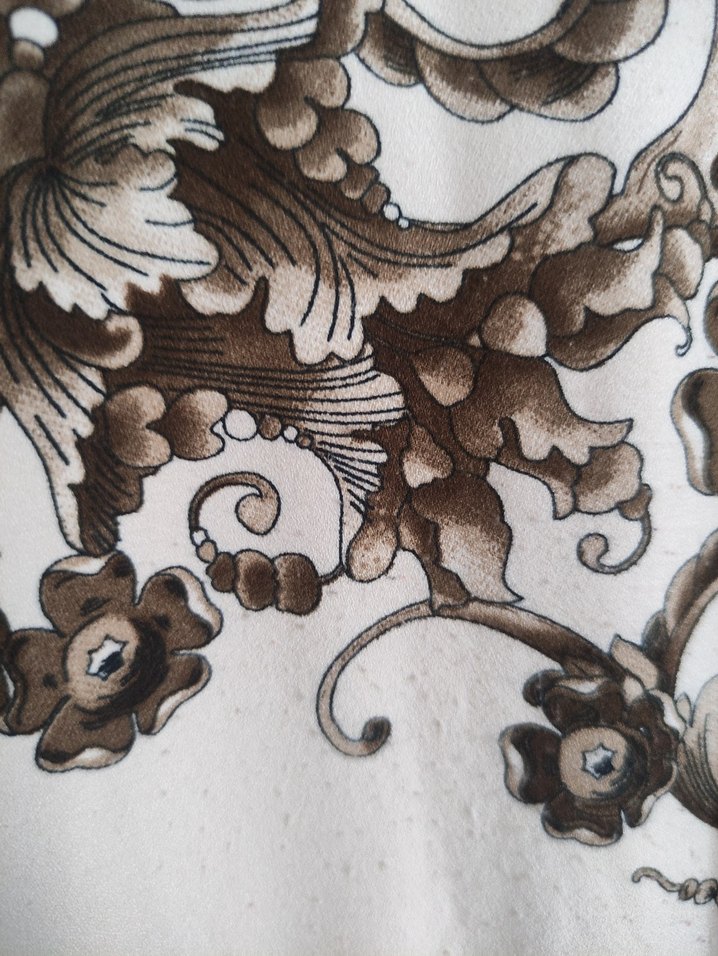 Pembe Desenli Uzun Bohem Elbise - Görsel 3