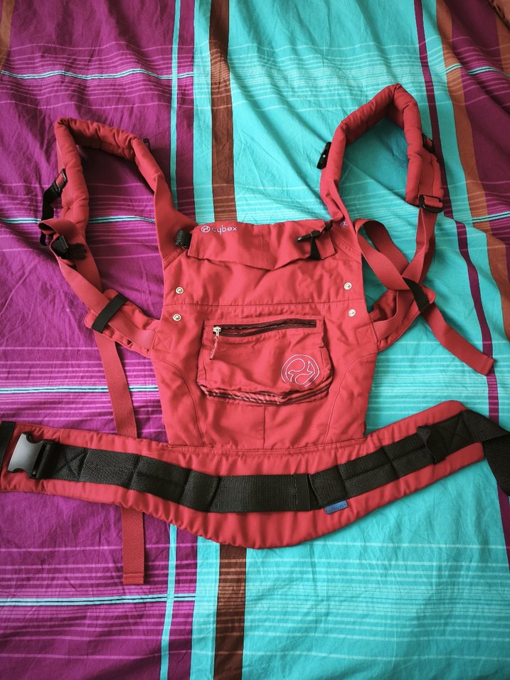 Kırmızı Cybex Bebek Kanguru - Görsel 4