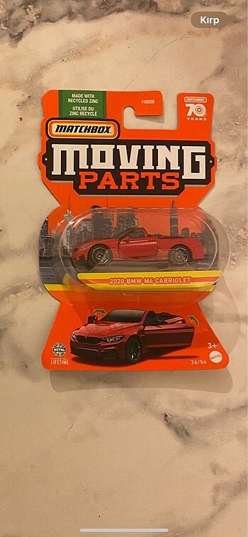 Matchbox Moving Parts BMW M4