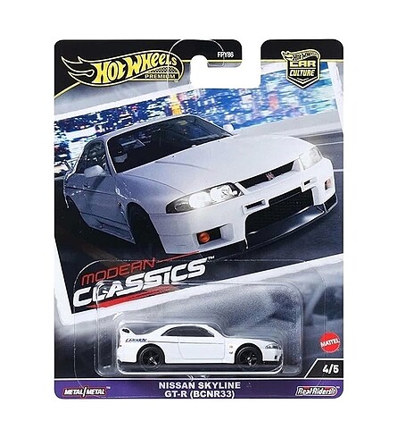 Hot wheels Modern Classic Nissan Skyline GTR