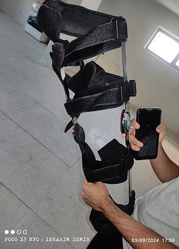 Açı ayarlı dizlik 120°