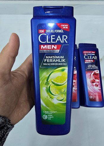 Clear Men - 4 LÜ Ferahlık ve Hızlı Stil Şampuan Seti - Görsel 2