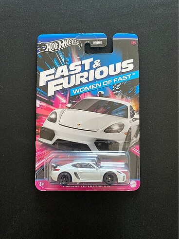 F&F Porsche 718 Cayman Uzun Kart (Woman Serisi)