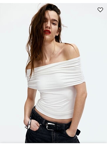 H&M omzu açık bluz