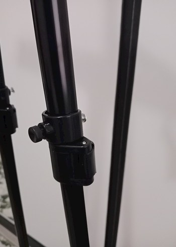 Siyah Ayarlanabilir Tripod şövale - Görsel 6