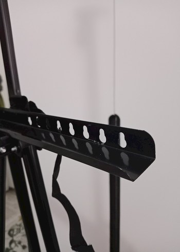 Siyah Ayarlanabilir Tripod şövale - Görsel 16