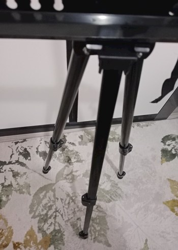 Siyah Ayarlanabilir Tripod şövale - Görsel 11