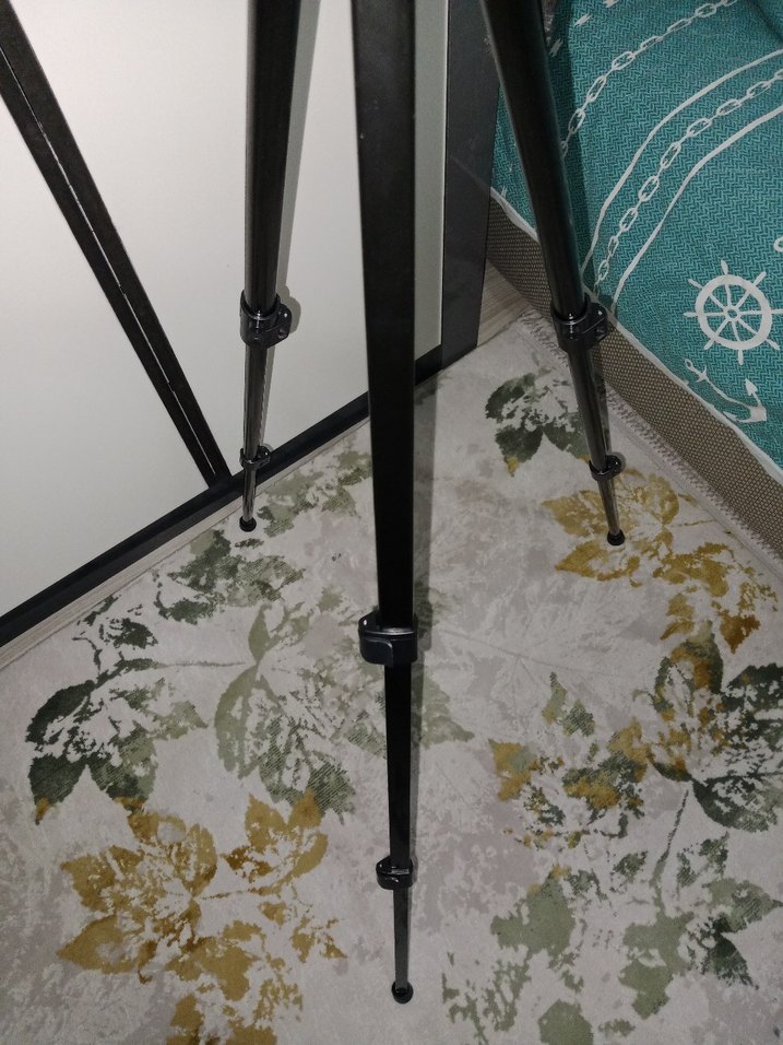 Siyah Ayarlanabilir Tripod şövale - Görsel 2