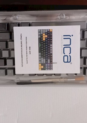 Siyah Mekanik Klavye Turuncu Vurgularla - Görsel 17