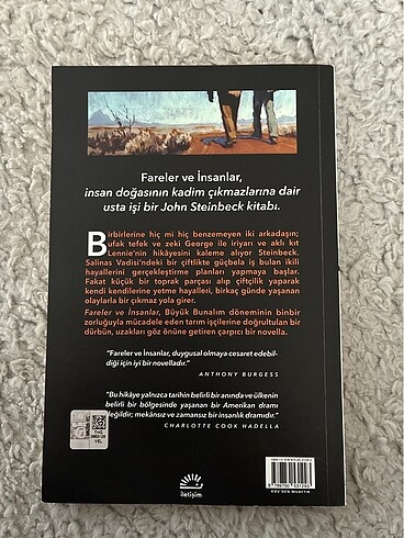 fareler ve insanlar john steinbeck - Görsel 2