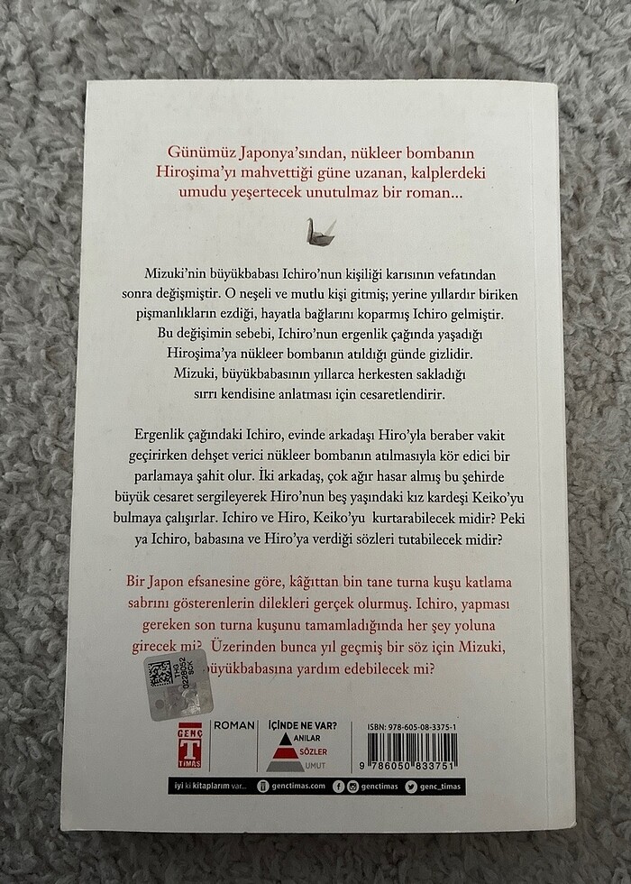 kağıttan son turna kuşu kerry drewery - Görsel 2