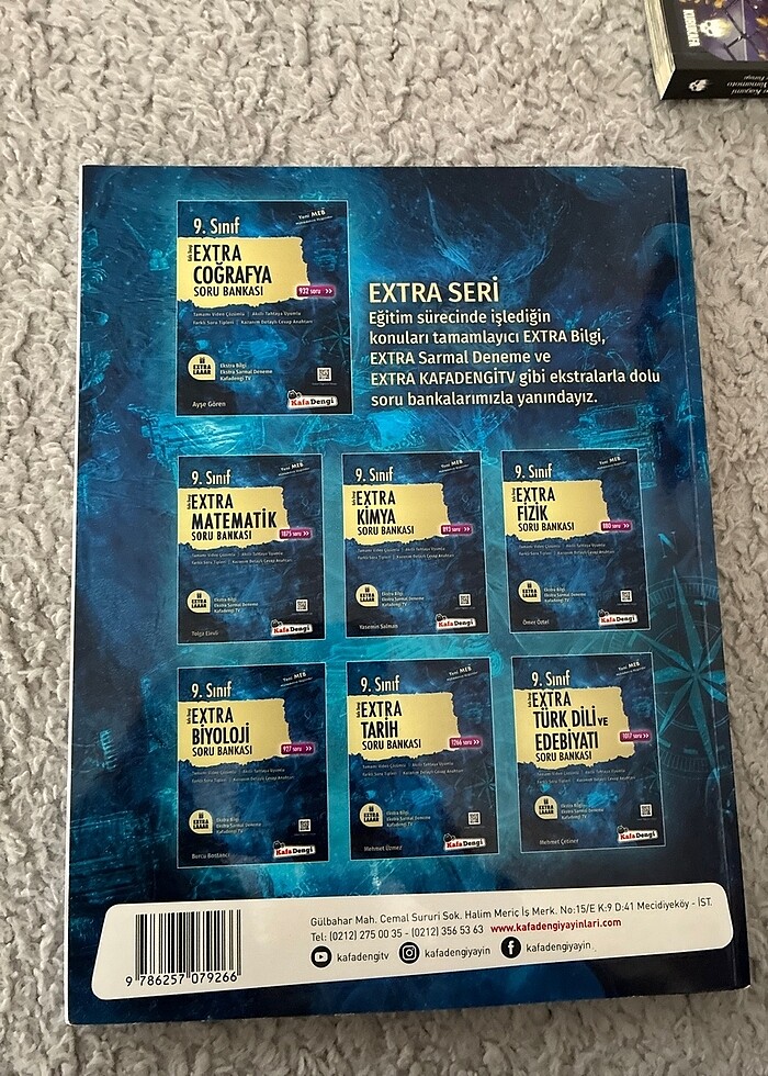 kafadengi extra cografya konu anlatımlı soru bankası 9.sınıf - Görsel 2