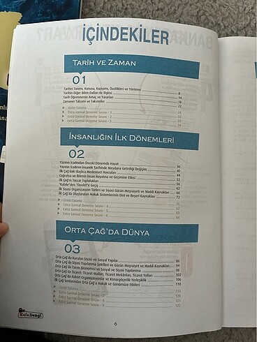 kafadengi yayınları extra tarih konu anlatımlı soru bankası 9. s - Görsel 5