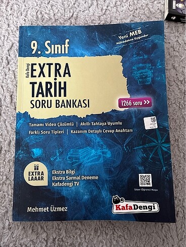 kafadengi yayınları extra tarih konu anlatımlı soru bankası 9. s