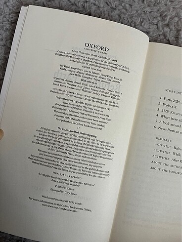 return to earth oxford yayınları - Görsel 3