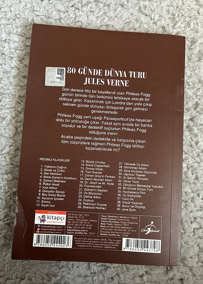 jules verne 80 günde dünya turu - Görsel 2