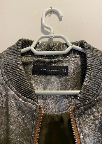 s Beden ZARA SÜET BOMBER ŞIK CEKET