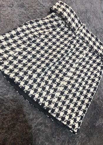 Zara Kemerli Mini Etek - Görsel 4