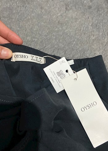 Oysho Siyah Kemerli Uzun Kadın Etek - Görsel 3