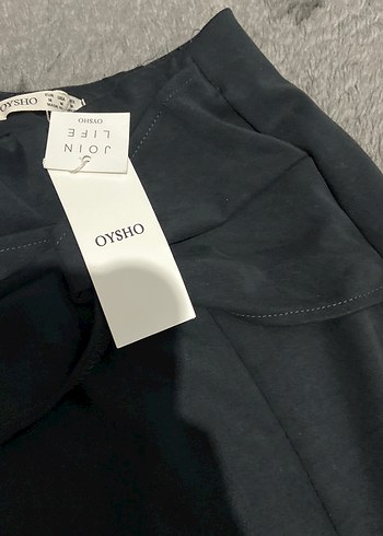 Oysho Siyah Kemerli Uzun Kadın Etek - Görsel 4